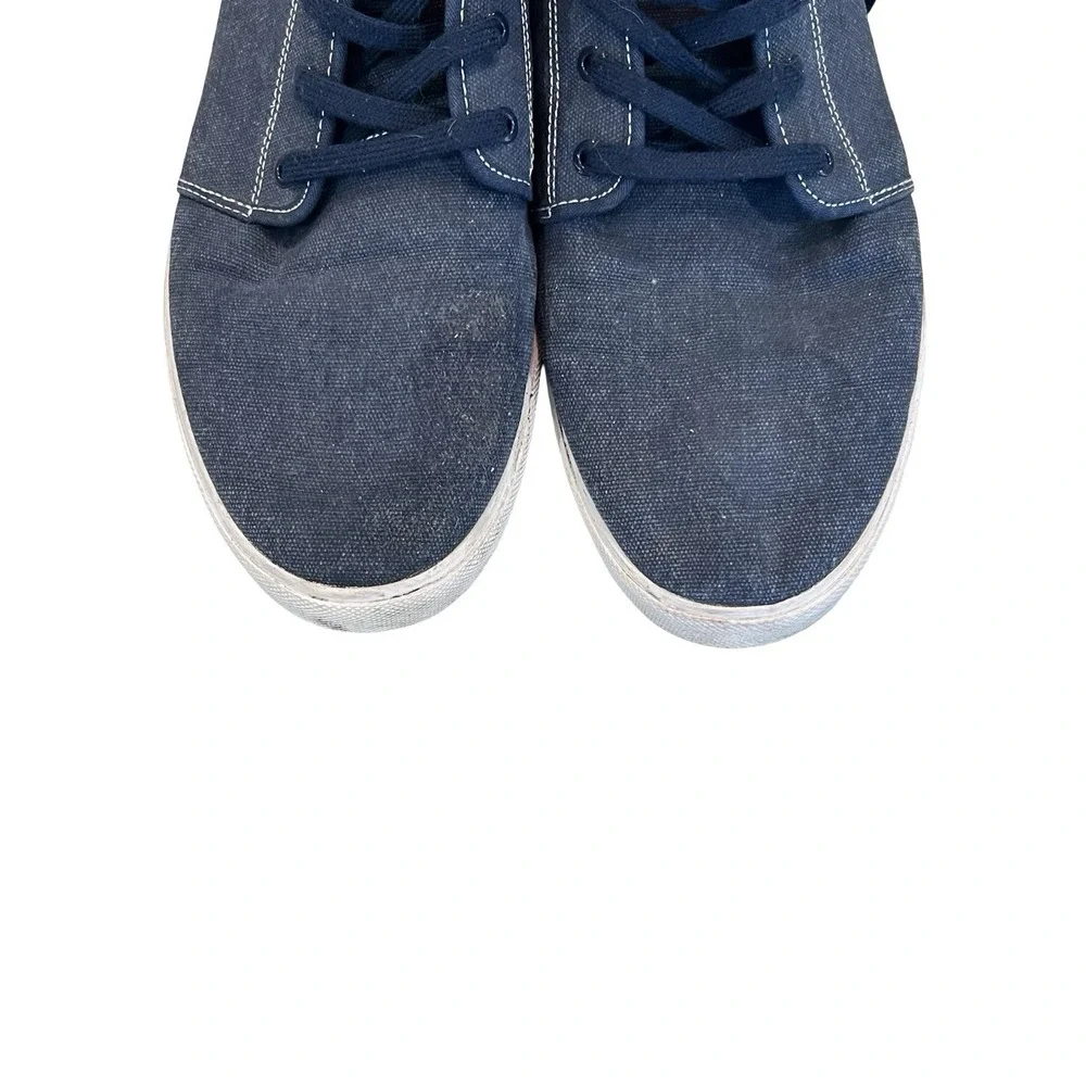 Lacoste Ampthill CS Blue Chukka Sneakers Men's Size 12‎